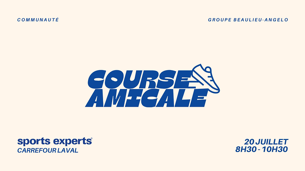 Course amicale | Sports Experts Carrefour Laval