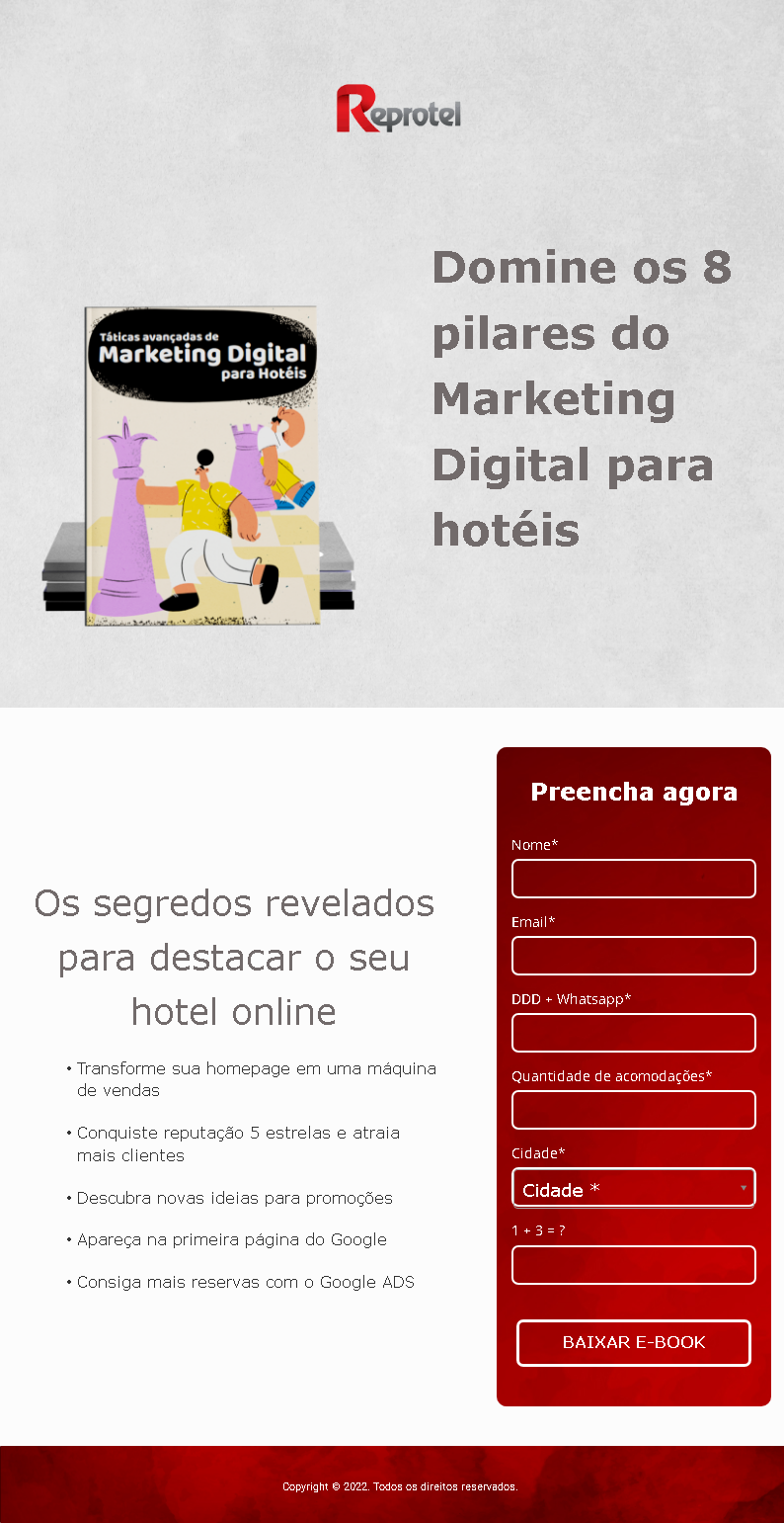 Landing Page: Ebook