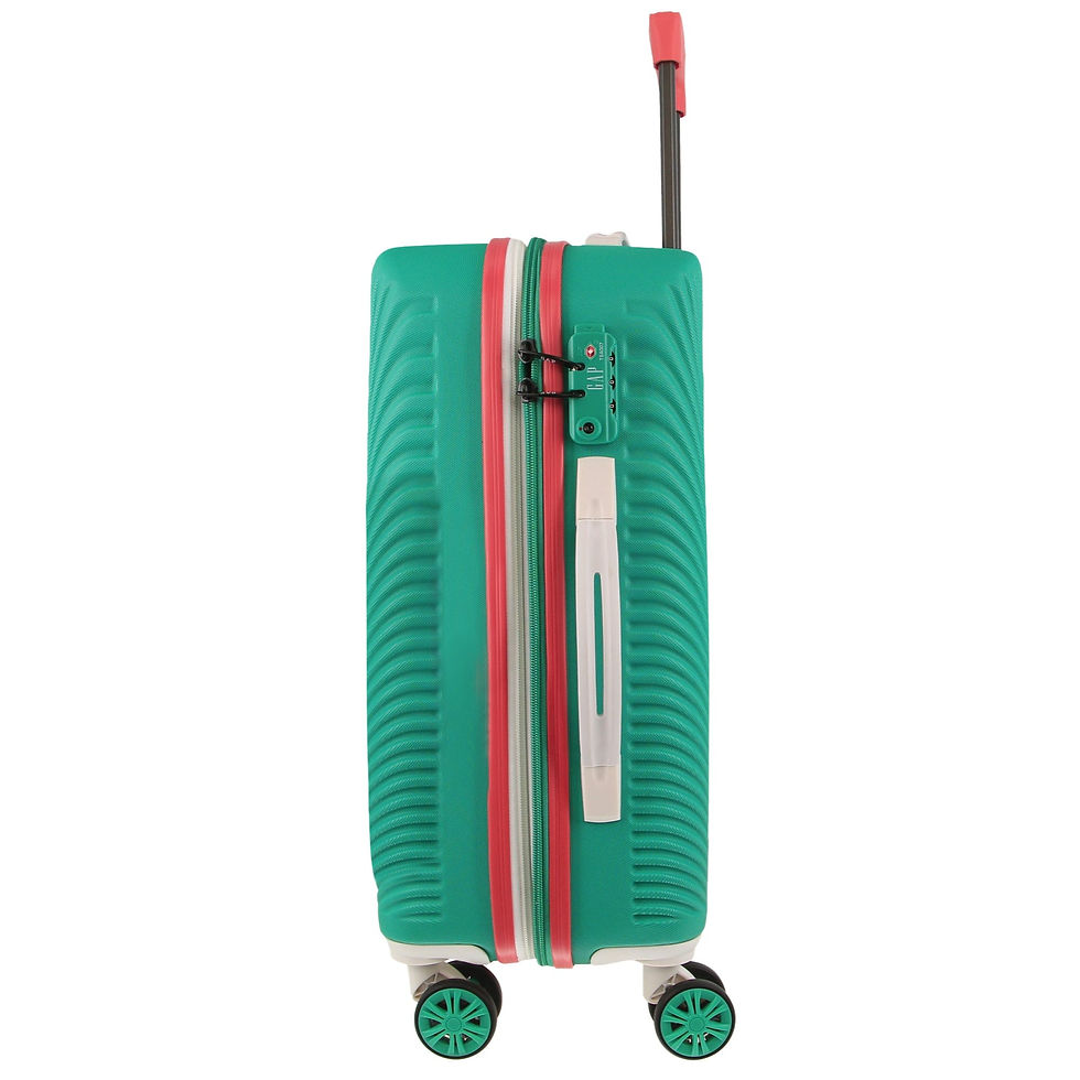 Thumbnail: Stripe Hard-Shell Cabin Suitcase  | GAP