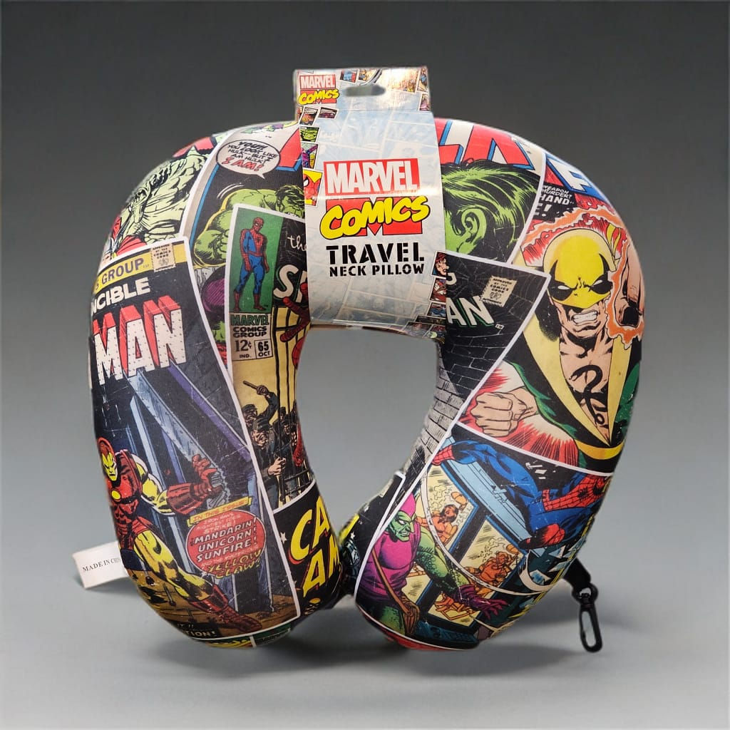 Marvel Comic Neck Cushion Neck Pillow