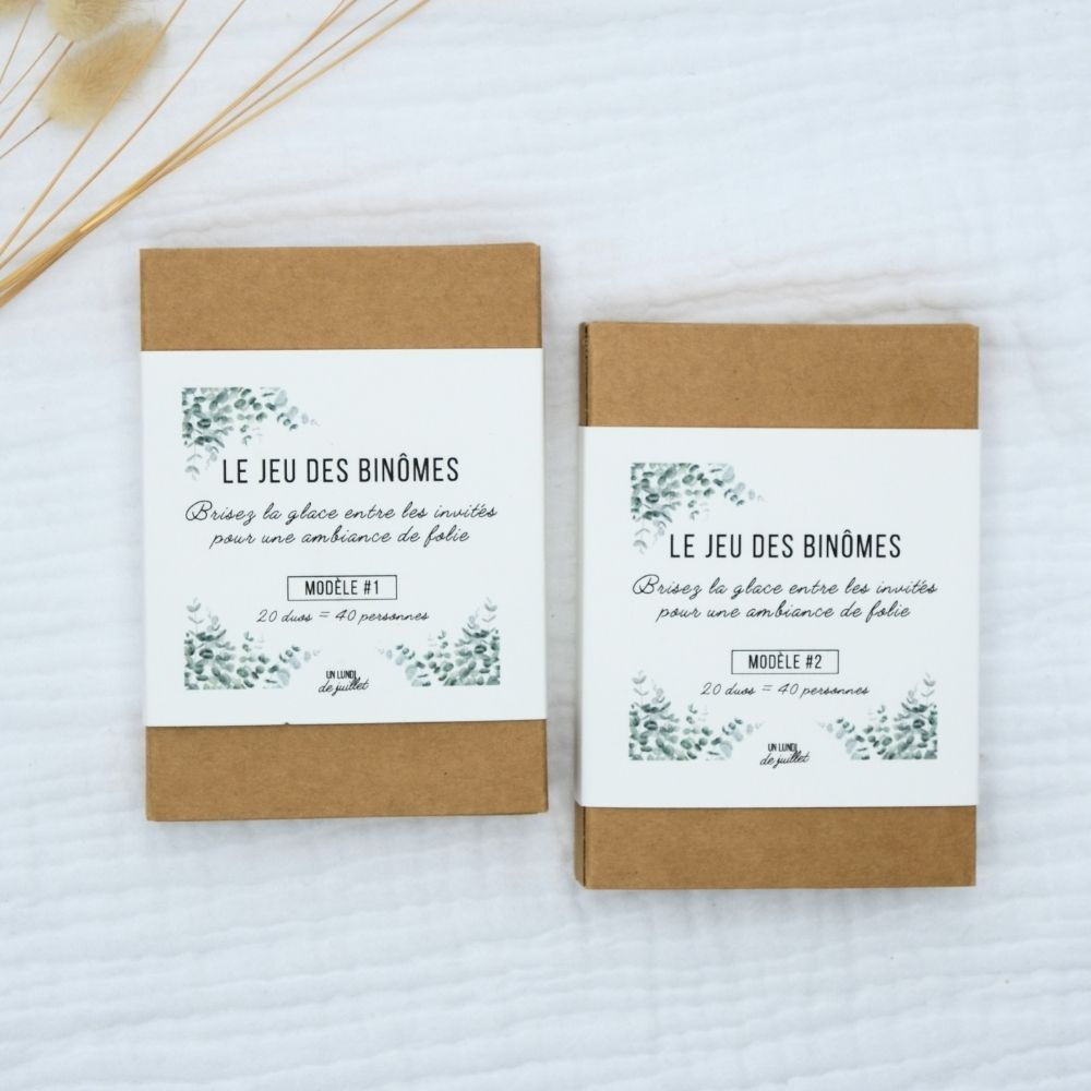 Offre 10 jeux des binômes