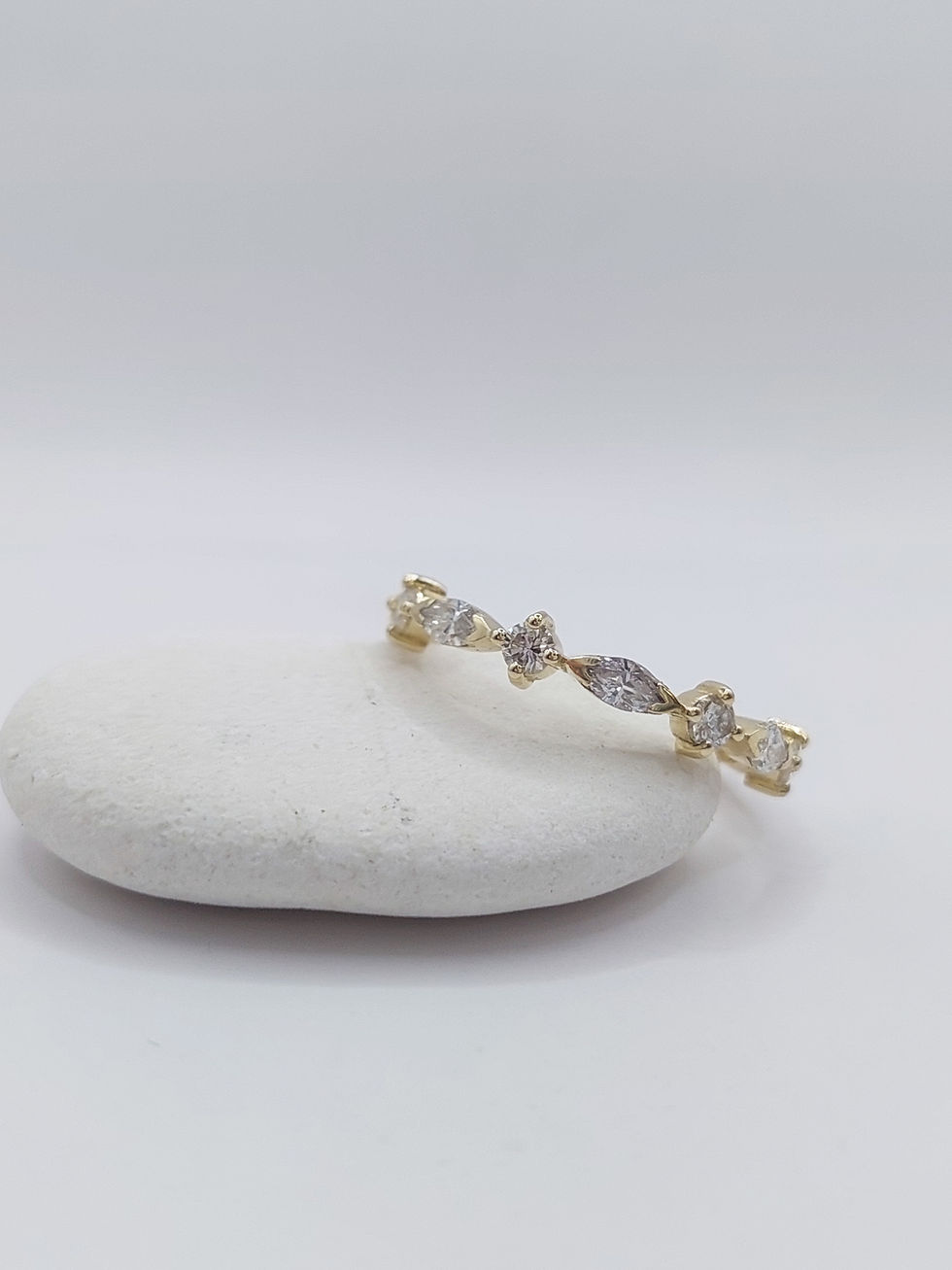 Thumbnail: Delicate Marquise Cut Ring