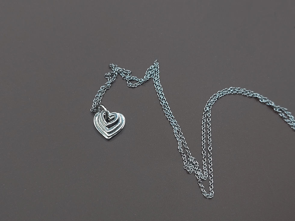 Thumbnail: Four Heart Necklace
