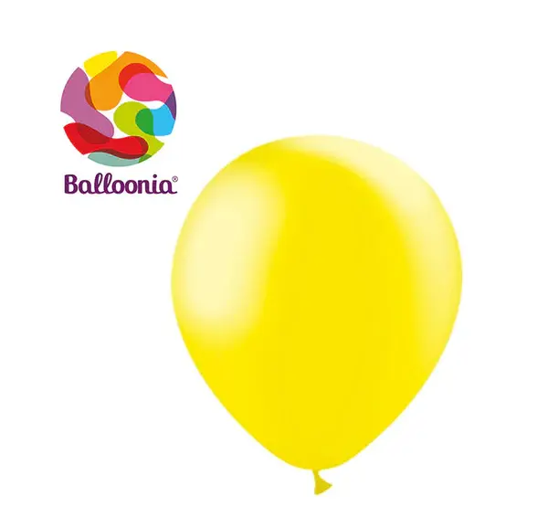 Balloonia Metallic - Lemon yellow