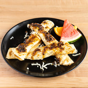 BACON & CHEDDAR AVEC MARMELADE DE BACON CRÊPE