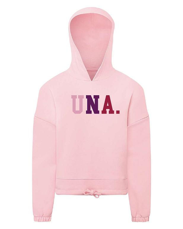 UNA - Youth Pink Hoodie