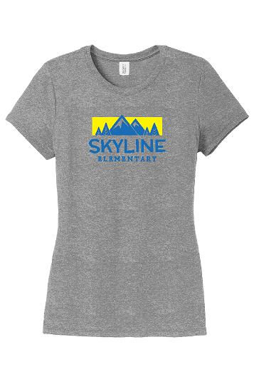 Thumbnail: Skyline - Ladies TriBlend Tee