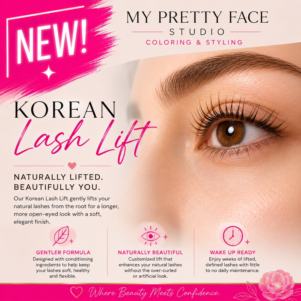 Korean Lash Lift & Tint