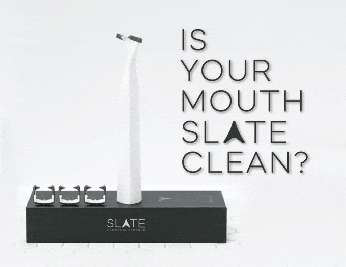 Slate Electric Flosser