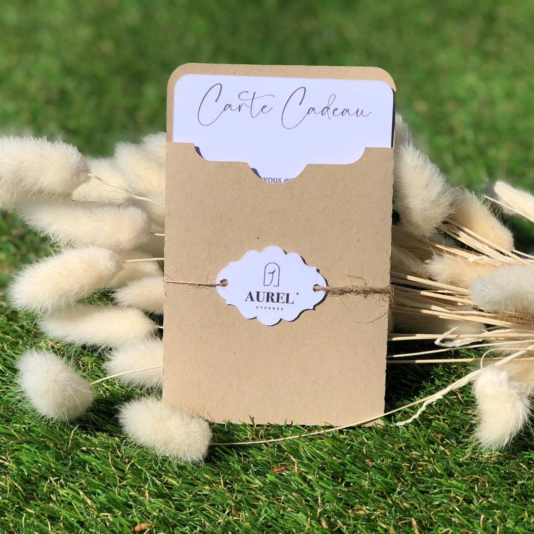 Carte cadeau Kraft