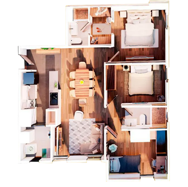 mapa departamento prestige cosmopol