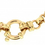 Thumbnail: 9ct Yellow Gold 2-bar fancy gate bracelet