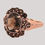 Thumbnail: 9ct Rose Gold Smokey Quartz Ring