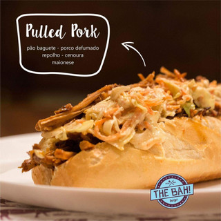 Sanduba de Porco, o pulled pork é um clássico da casa!