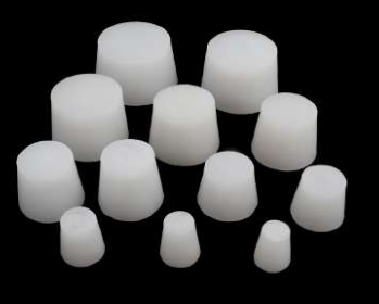 ROLHA DE SILICONE FURADA- 24X31MM
