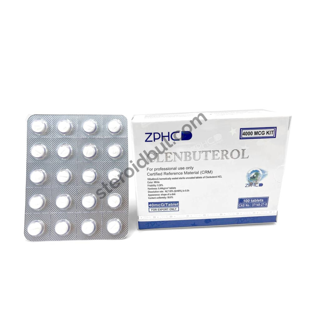 Clenbuterol ZPHC — 40 mcg (100 tablet)