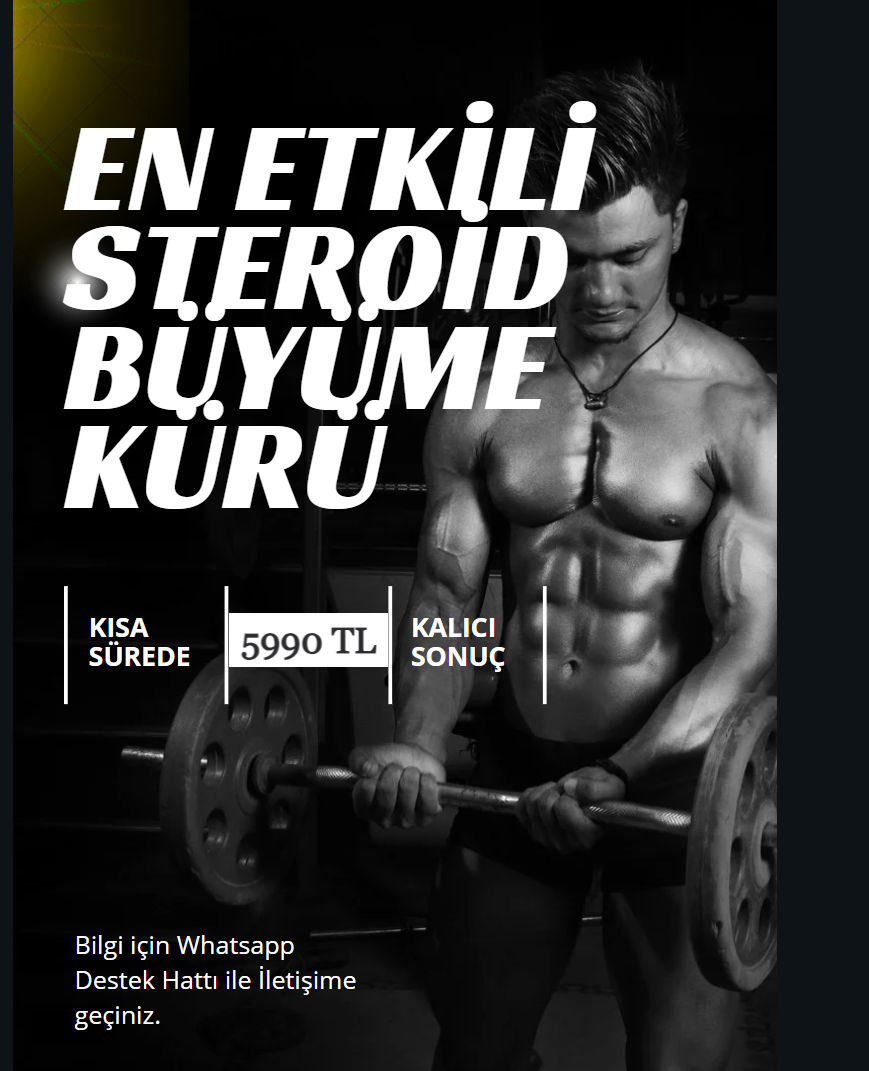En Etkili Steroid Büyüme Kürü (Ultra 150,Metribolone, Ment 50)
