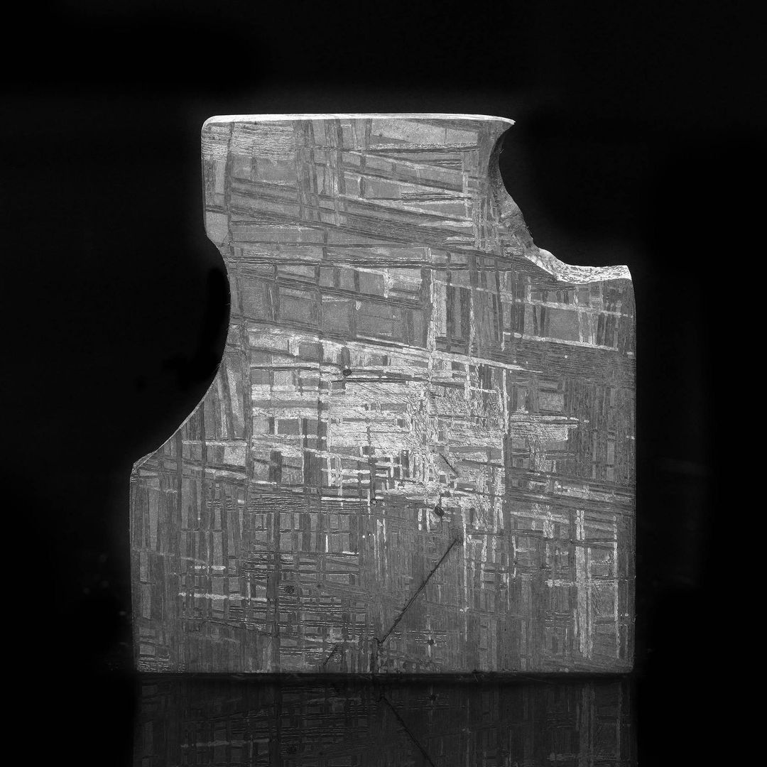 Muonionalusta Meteorite Slice - 116g