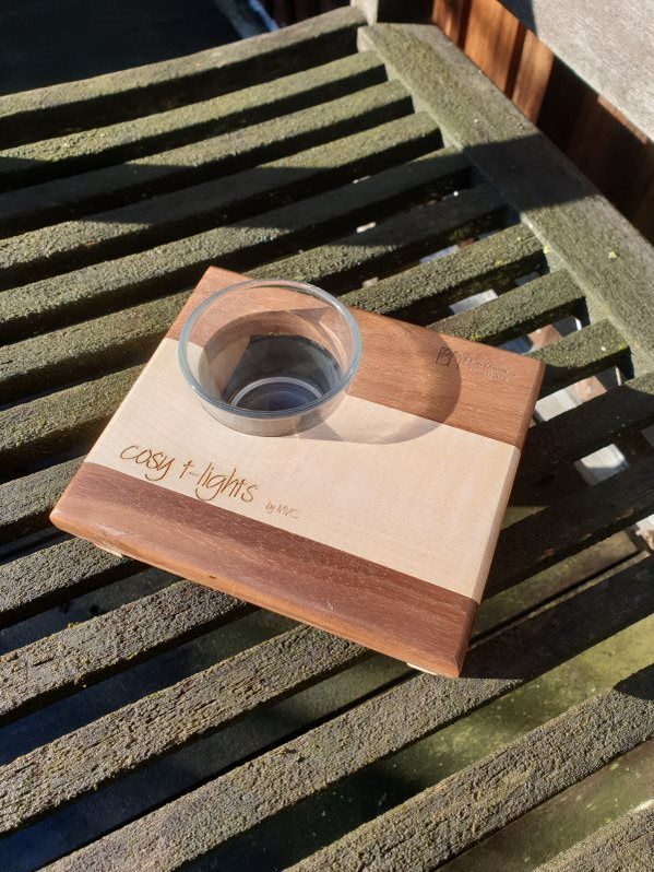 Theelichthouder met 1 glaasje (Cosy t-light Serie)