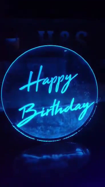 Thumbnail: Happy Birthday - LED signage