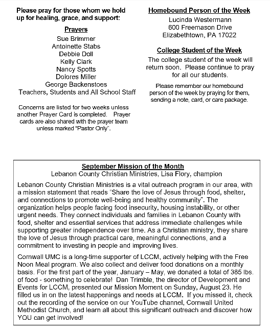 Announcements 2