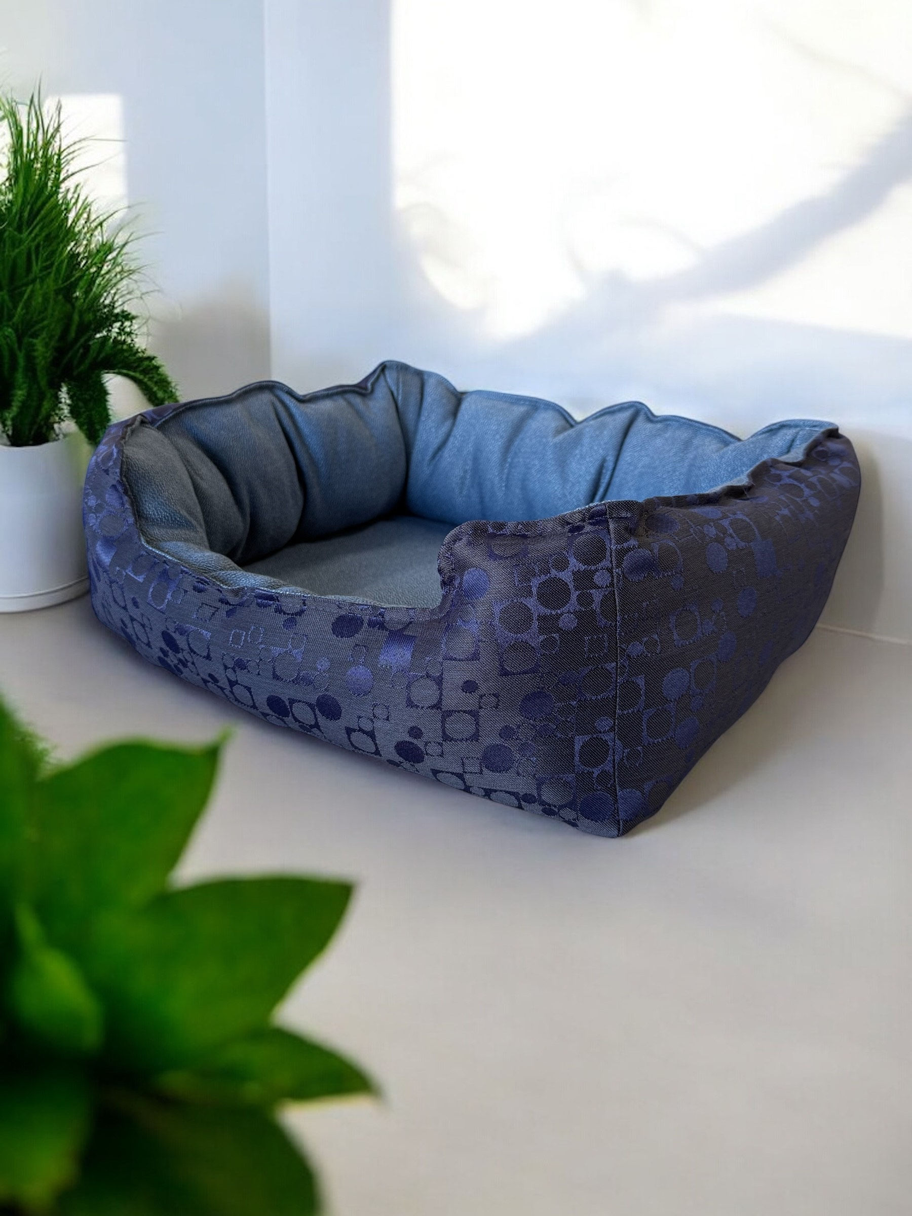 クッションベッド（ブルー）