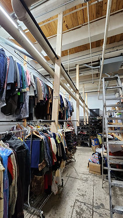 Conscious Closet clothes storage.