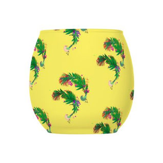 Tealight candle Holder Uccello yellow bird