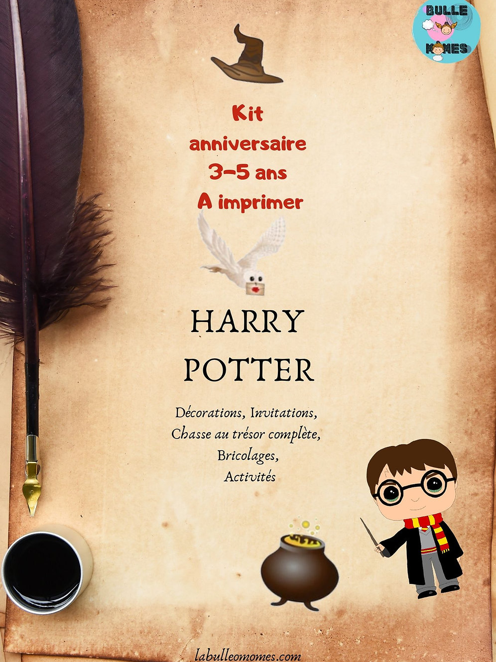 Kit Anniversaire Harry Potter Kit Anniversaire Harry Potter