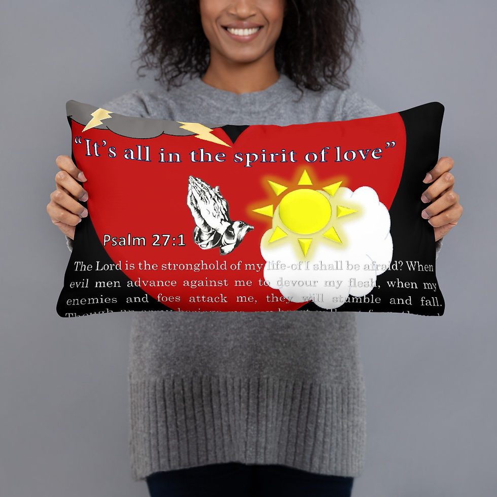 It's All In the Spirit of Love Basic Pillow