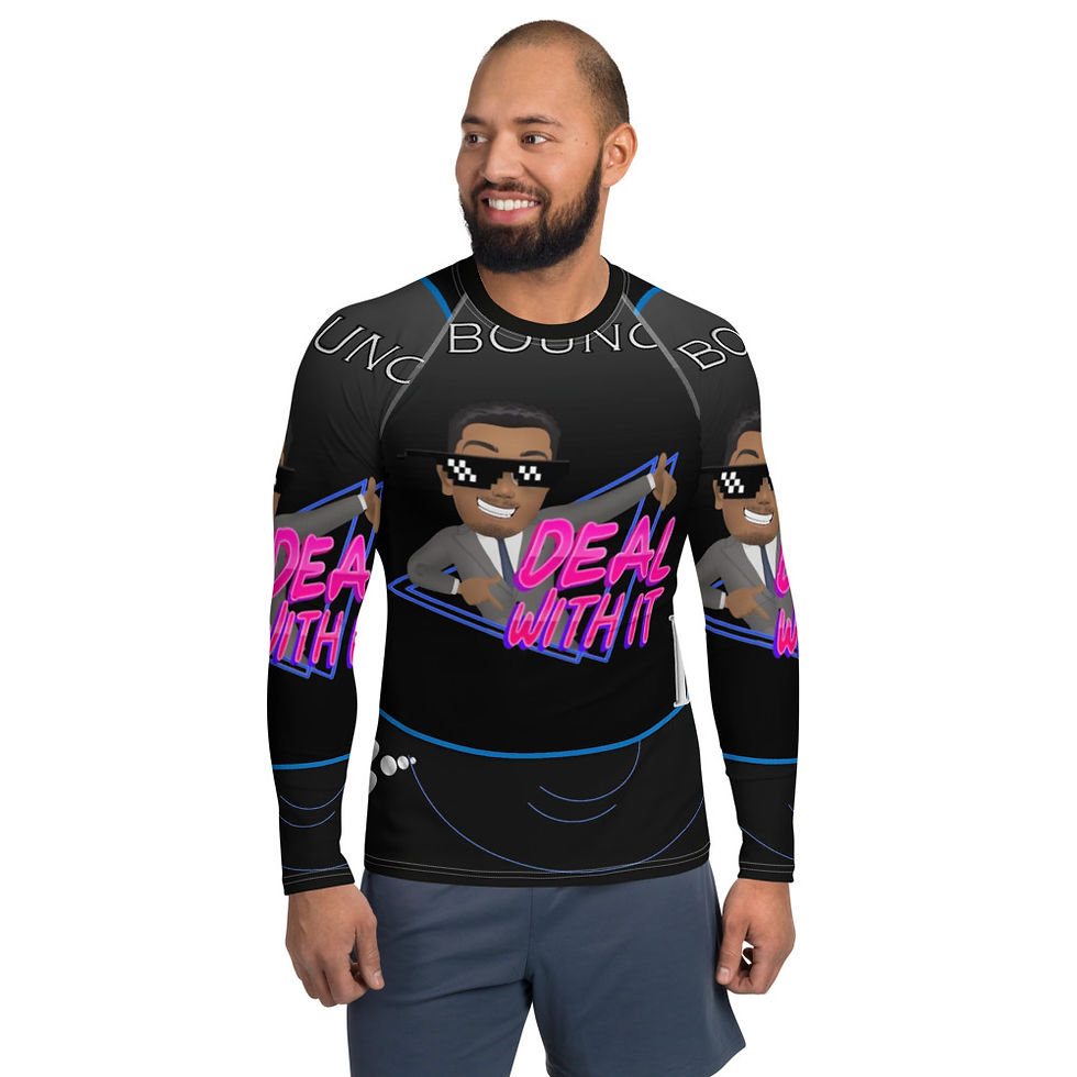 It's that Bounce Affect Men's Rash Guard