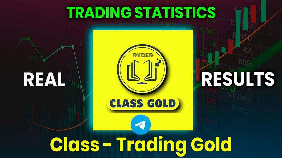 Class - Trading Gold reviews results trading statistics telegram group
