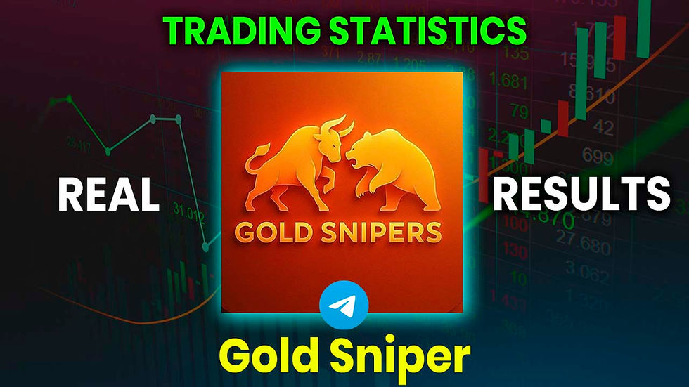 Gold Sniper reviews results trading statistics telegram group