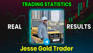 Jesse Gold Trader reviews results trading statistics telegram group