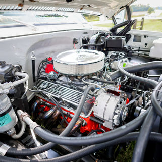 Restored 1979 Chevy Pick-Up Motor