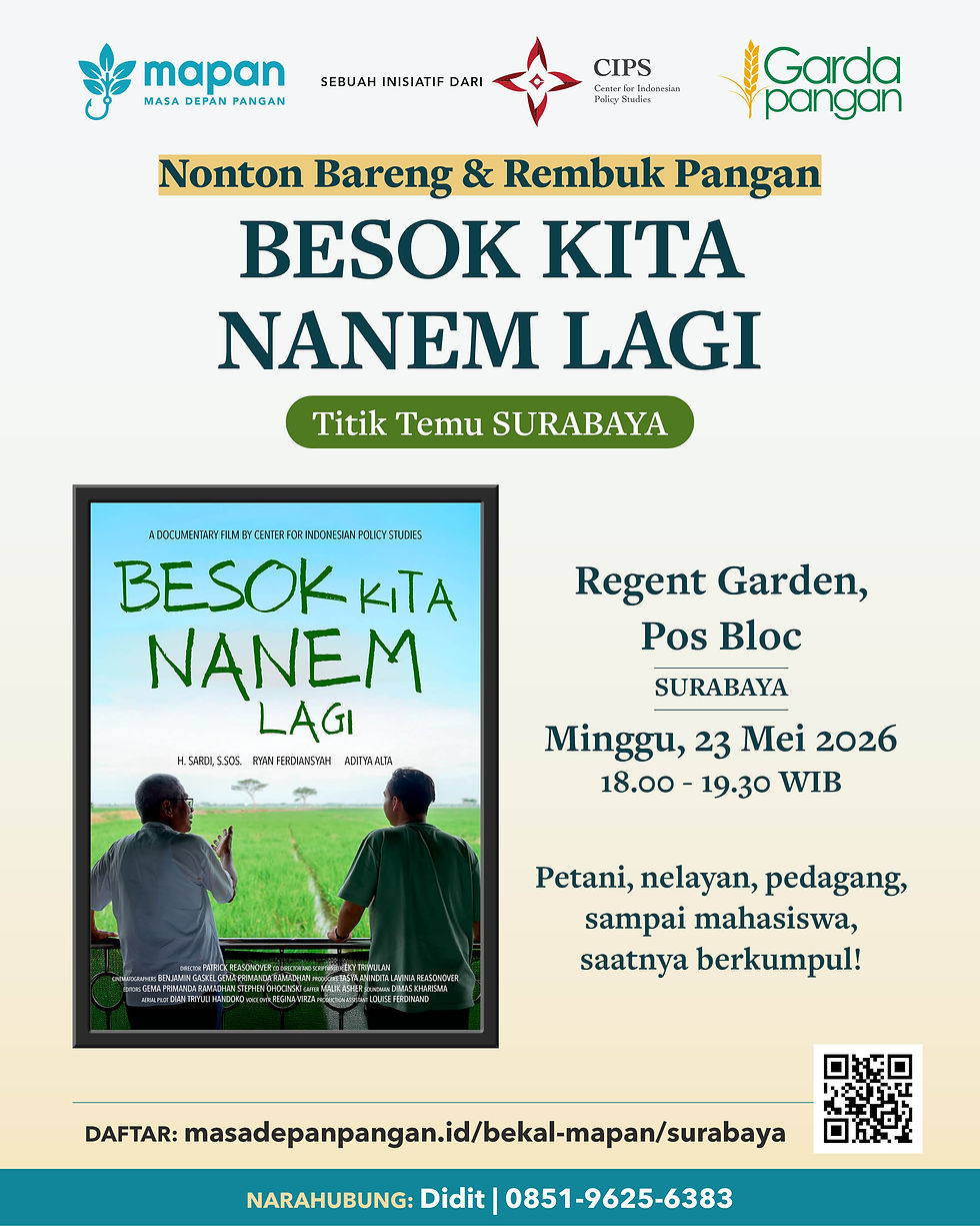 Bekal MAPAN Surabaya: Nobar Film Besok Kita Nanem Lagi