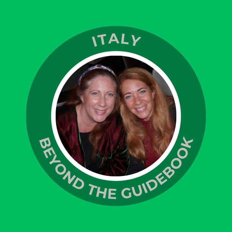 Deborah Cater and Sarah Cater, the sisters behind the Italy Beyond the Guidebook podcast.