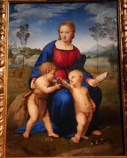 The Madonna of the Goldfinch by Raphael