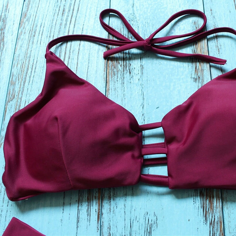 Miniatura: Bikini burdeos