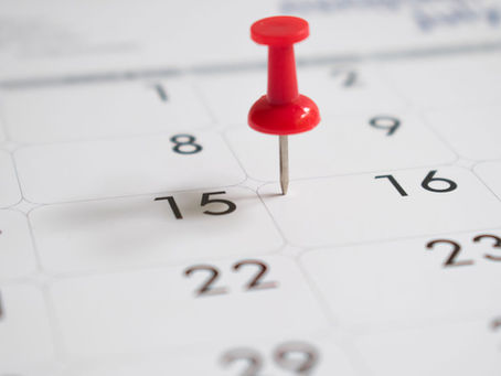 If It's Important to you, Schedule It!