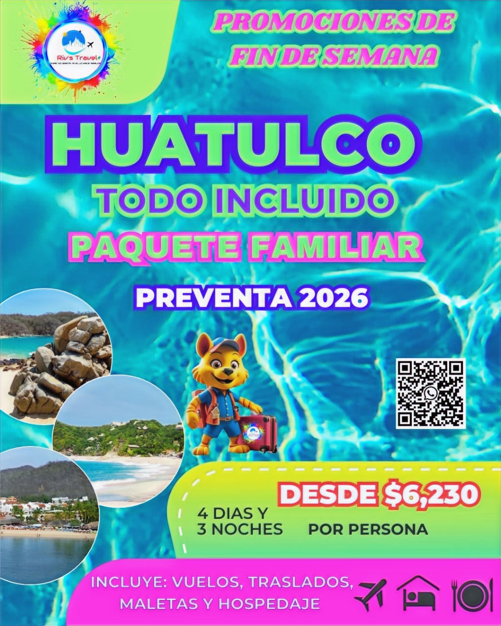 Preventa 2026 HUATULCO - PAQ Familiar