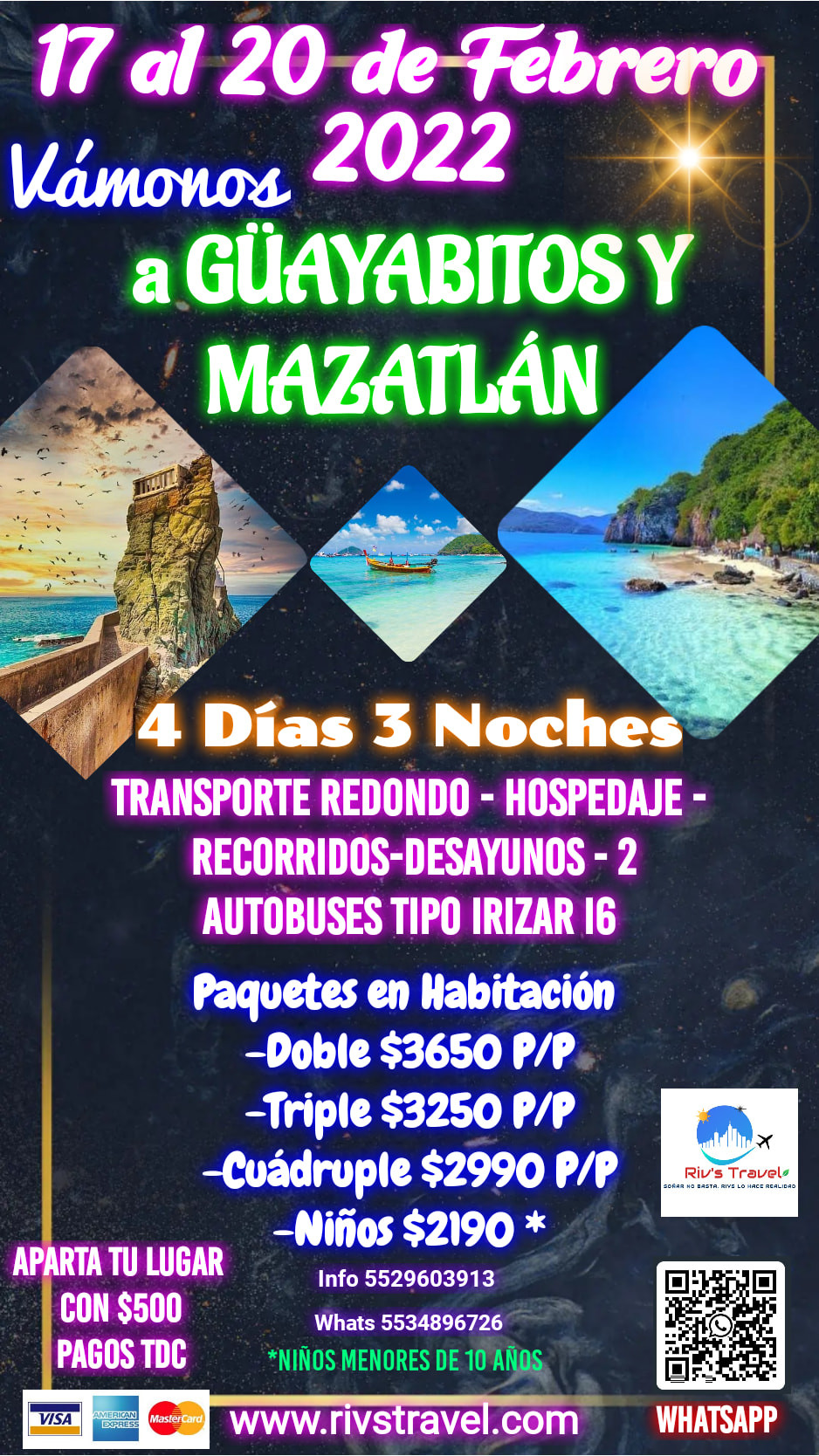 Viaje a Guayabitos y Mazatlán