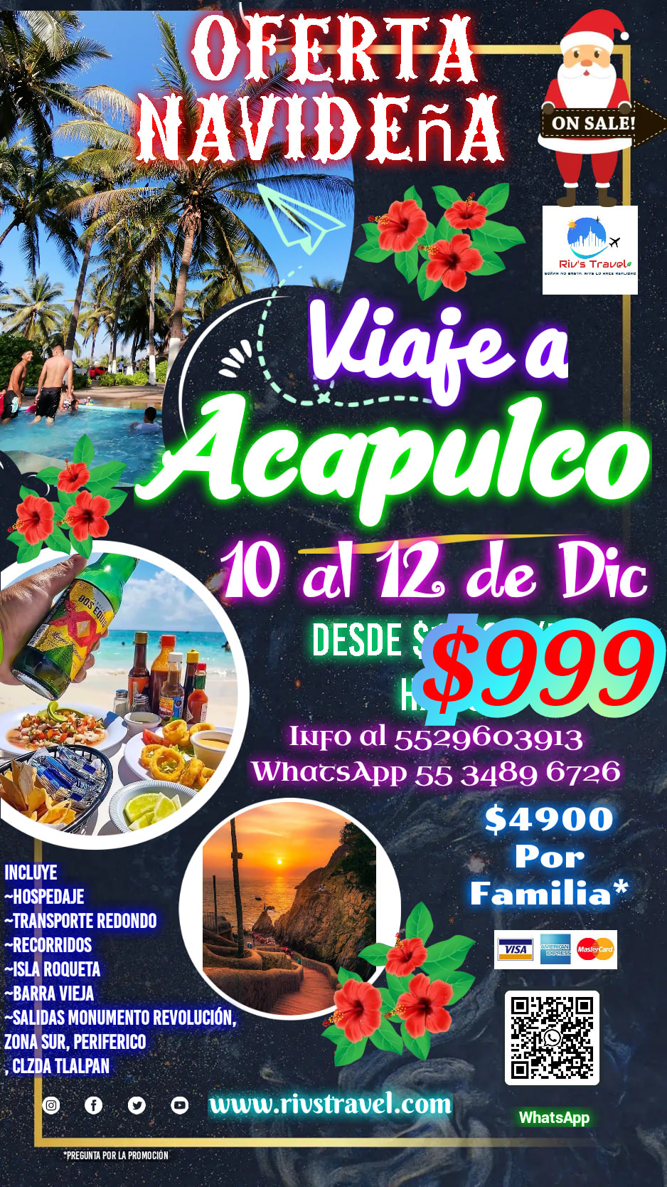 Acapulco Del 10 al 12 de Diciembre