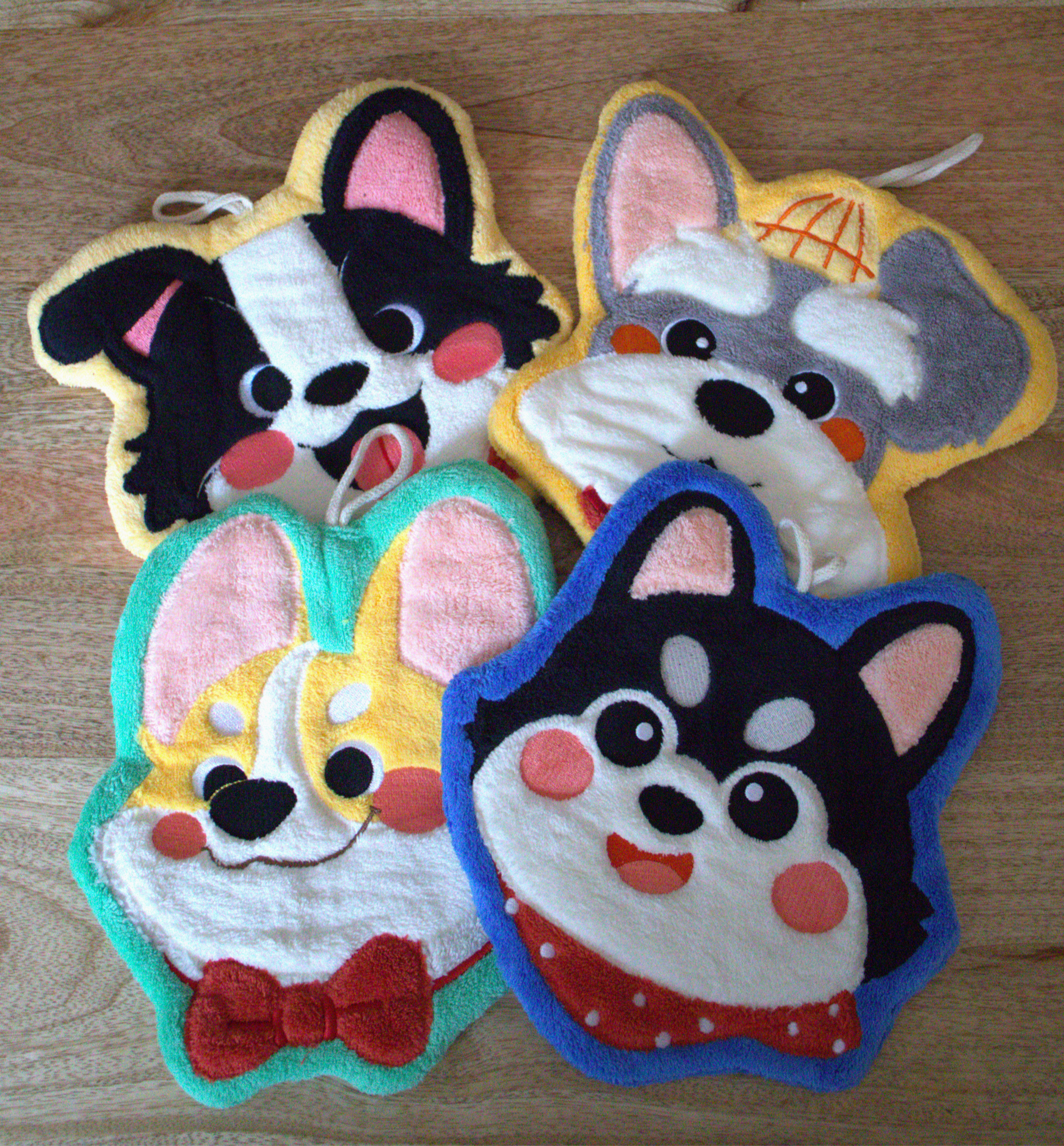 Poppy Photosticker Hand Towel