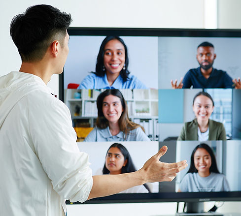 Illustration of TalentFlow discovery call with a client to understand staffing needs and retention goals
