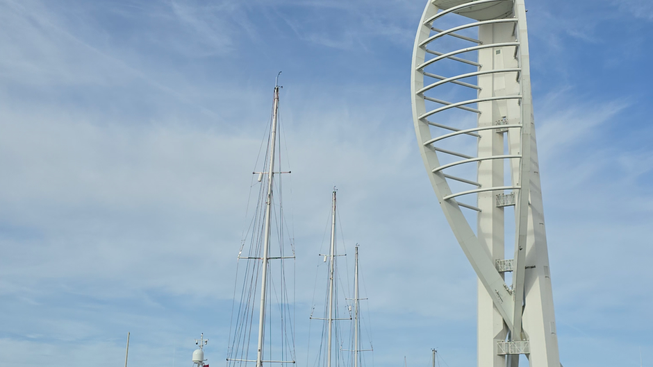 View of Spinnaker Tower