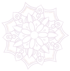 dekoratives Mandala in der Farbe rosa