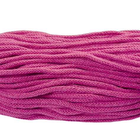 Baumwollkordel 6mm Pink