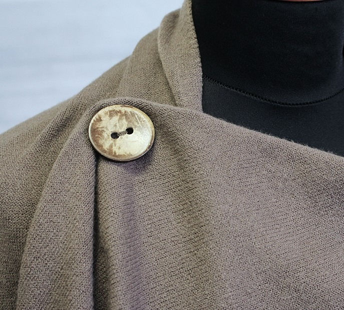 Miniaturbild: 1 Stk. Kokosknopf Natur 3cm