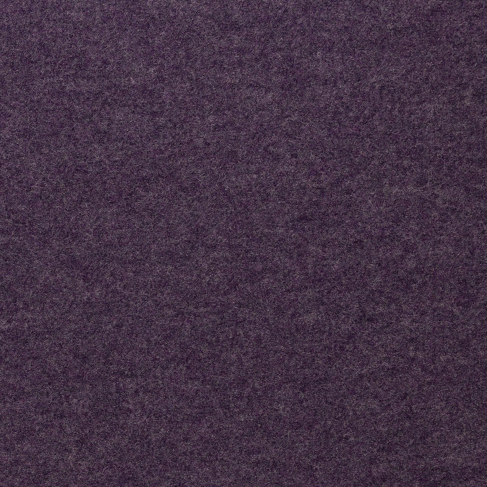 Miniaturbild: Wollwalk 100% Wolle Lila Pflaume Melange, Wollstoff, Walkloden, Schurwolle